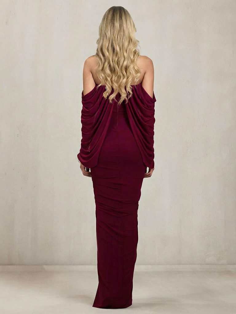 Ruched Maxi Dress