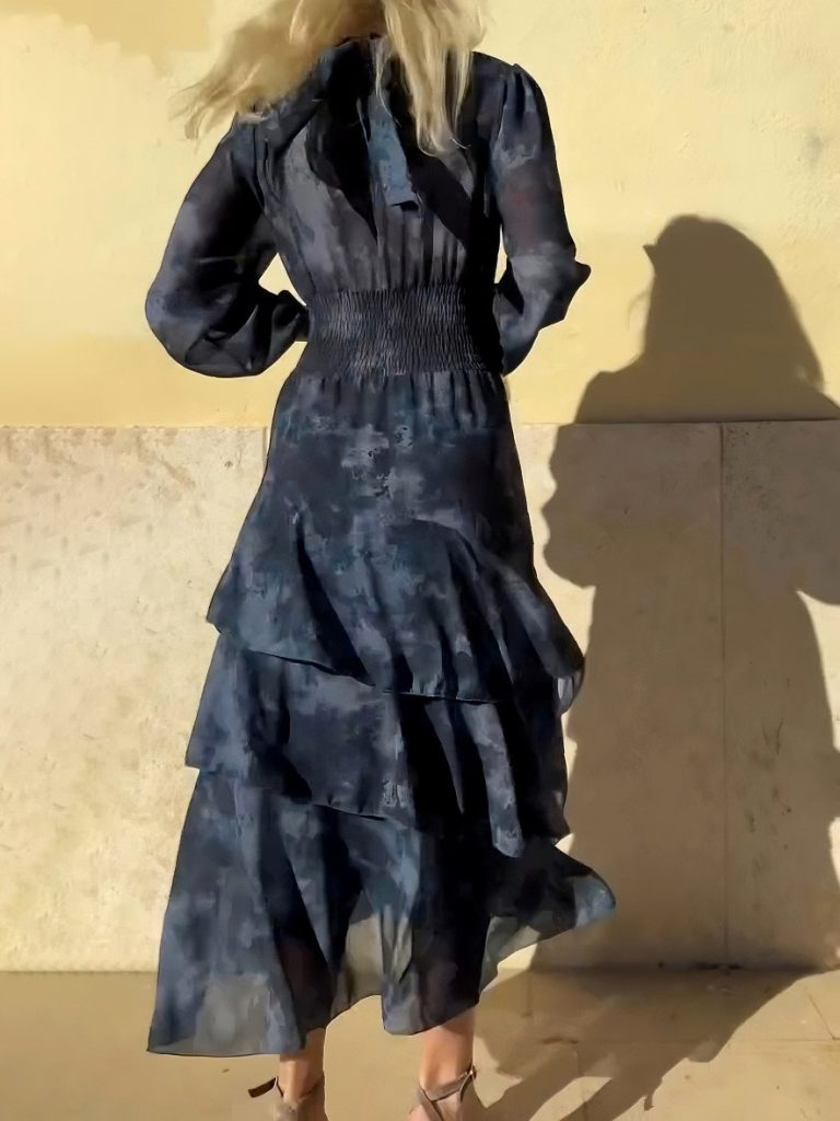 Printed Floral Maxi Dress