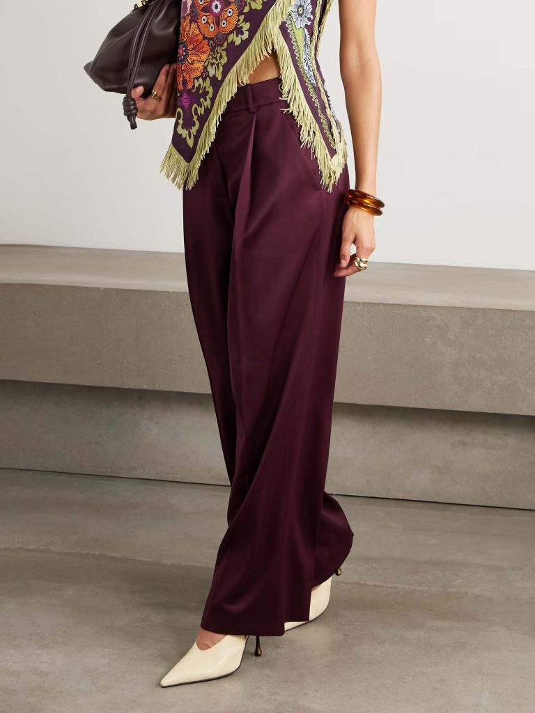Satin Two-Piece Set