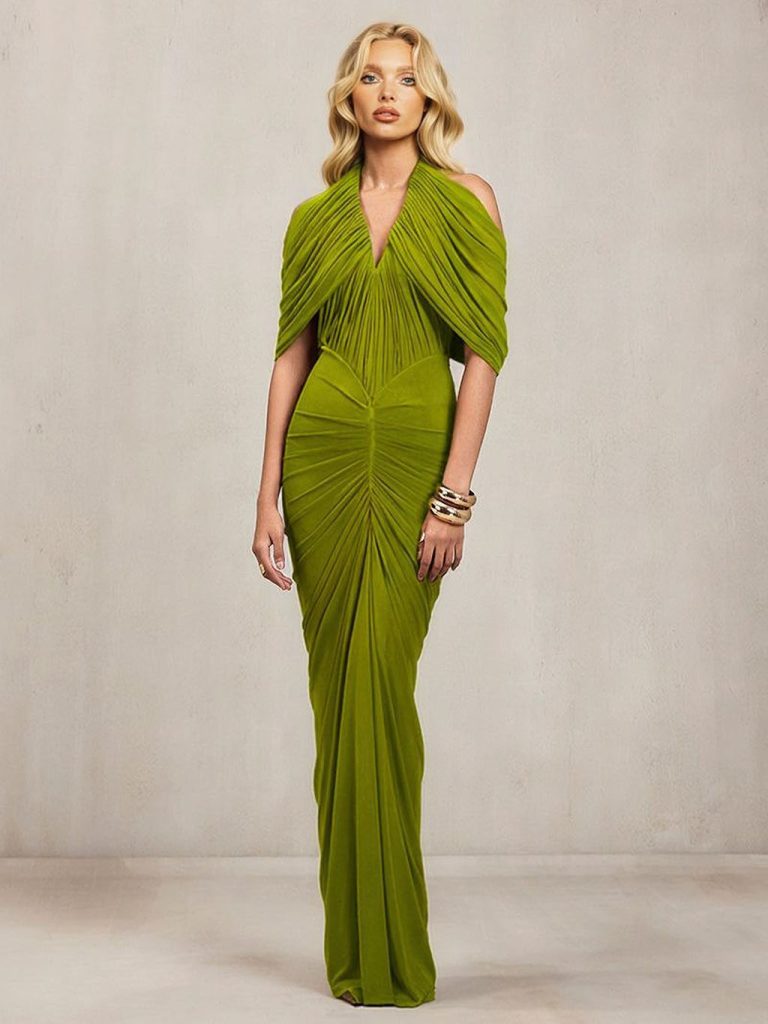 Ruched Maxi Dress