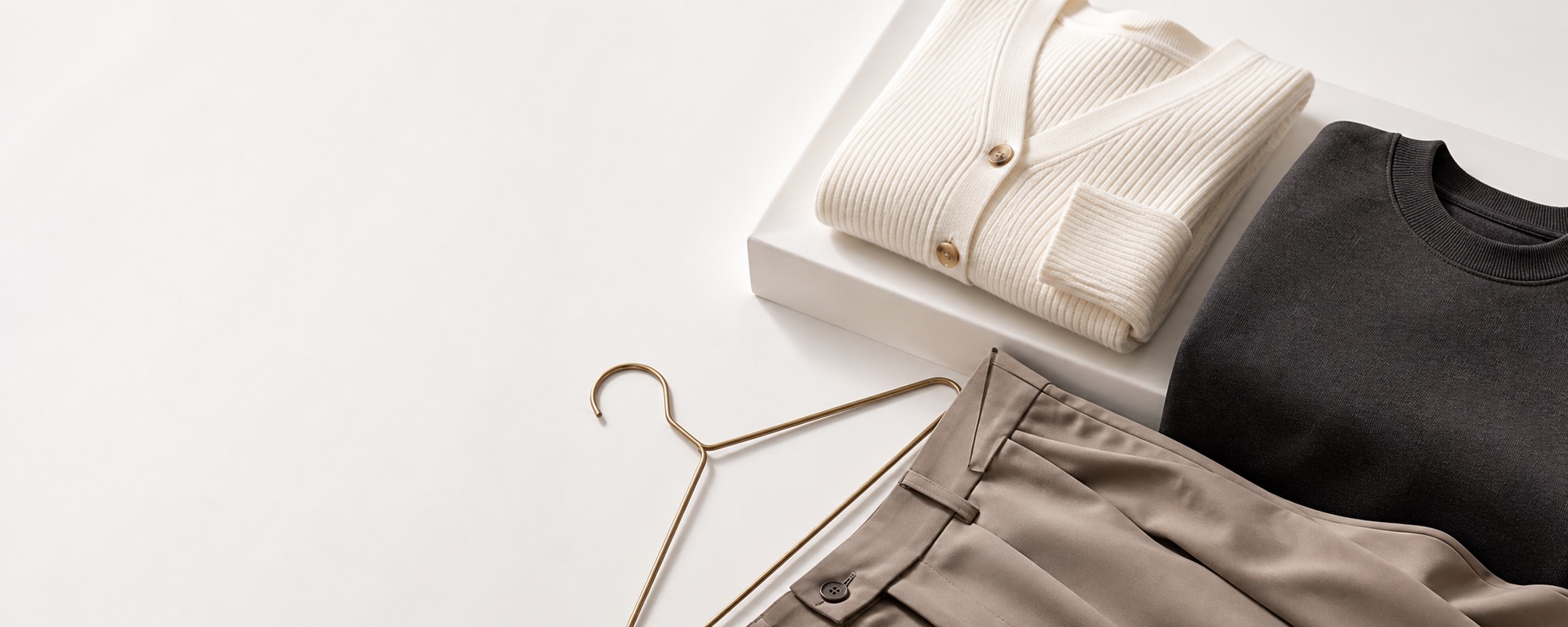 Clean layers for a calmer everyday wardrobe.